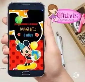 vectores plantilas INVITACION,INVITACIONES,NIñO,NIÑA,INFANTIL,MICKEY MOUSE,